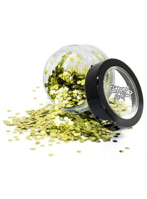 Glitter Me Up Gold Dust Chunky Bio Degradable Glitter Shaker - Main Image