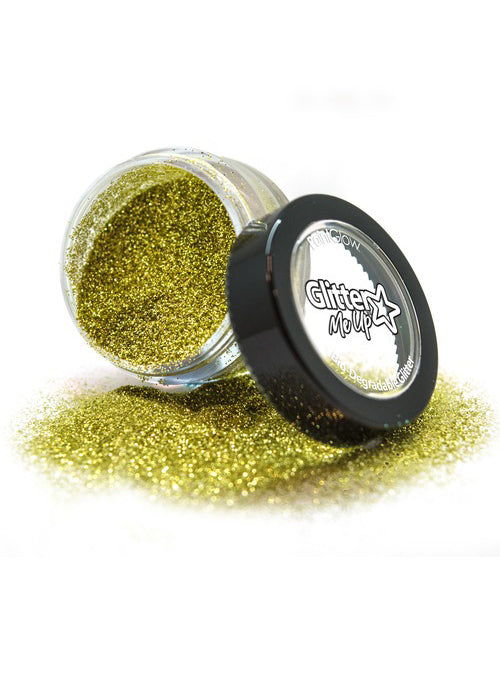 Glitter Me Up Gold Fine Biodegradable Loose Glitter Shaker - Main Image