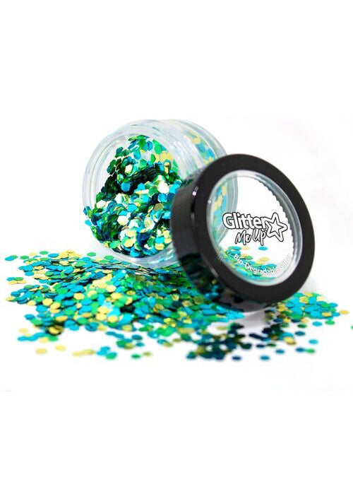 Glitter Me Up Sea Horse Blend Chunky Bio Degradable Glitter Shaker - Main Image