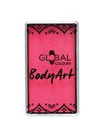 Global 20g UV Neon Magenta Face and Body Cake Makeup - Main Image