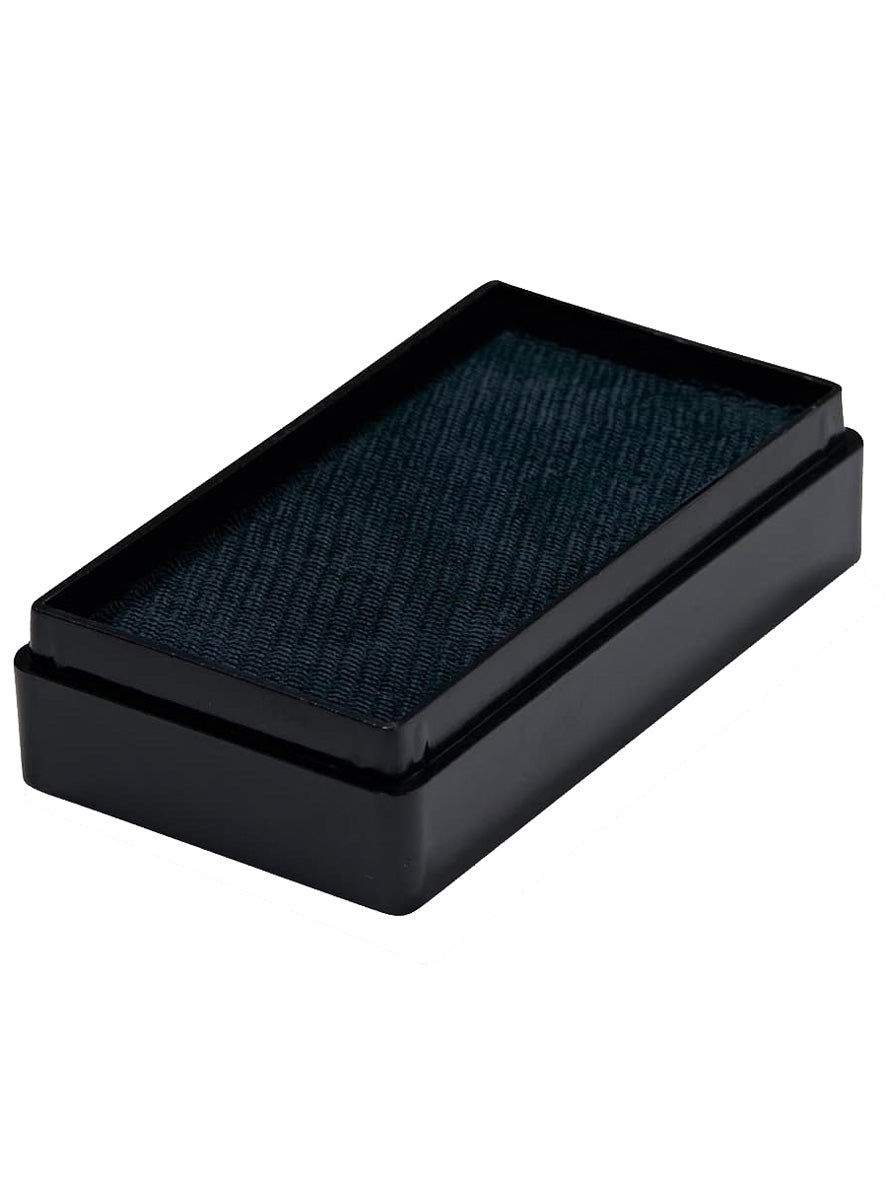 Global 20g Dark Green Face and Body Cake Makeup - Alternative Image