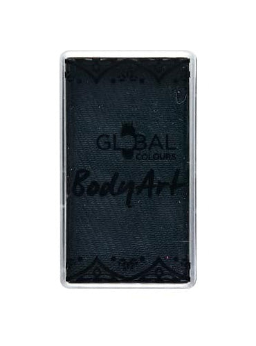 Global 20g Dark Green Face and Body Cake Makeup - Main Image