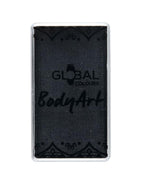 Global 20g Metallic Black Face and Body Cake Makeup - Main Image