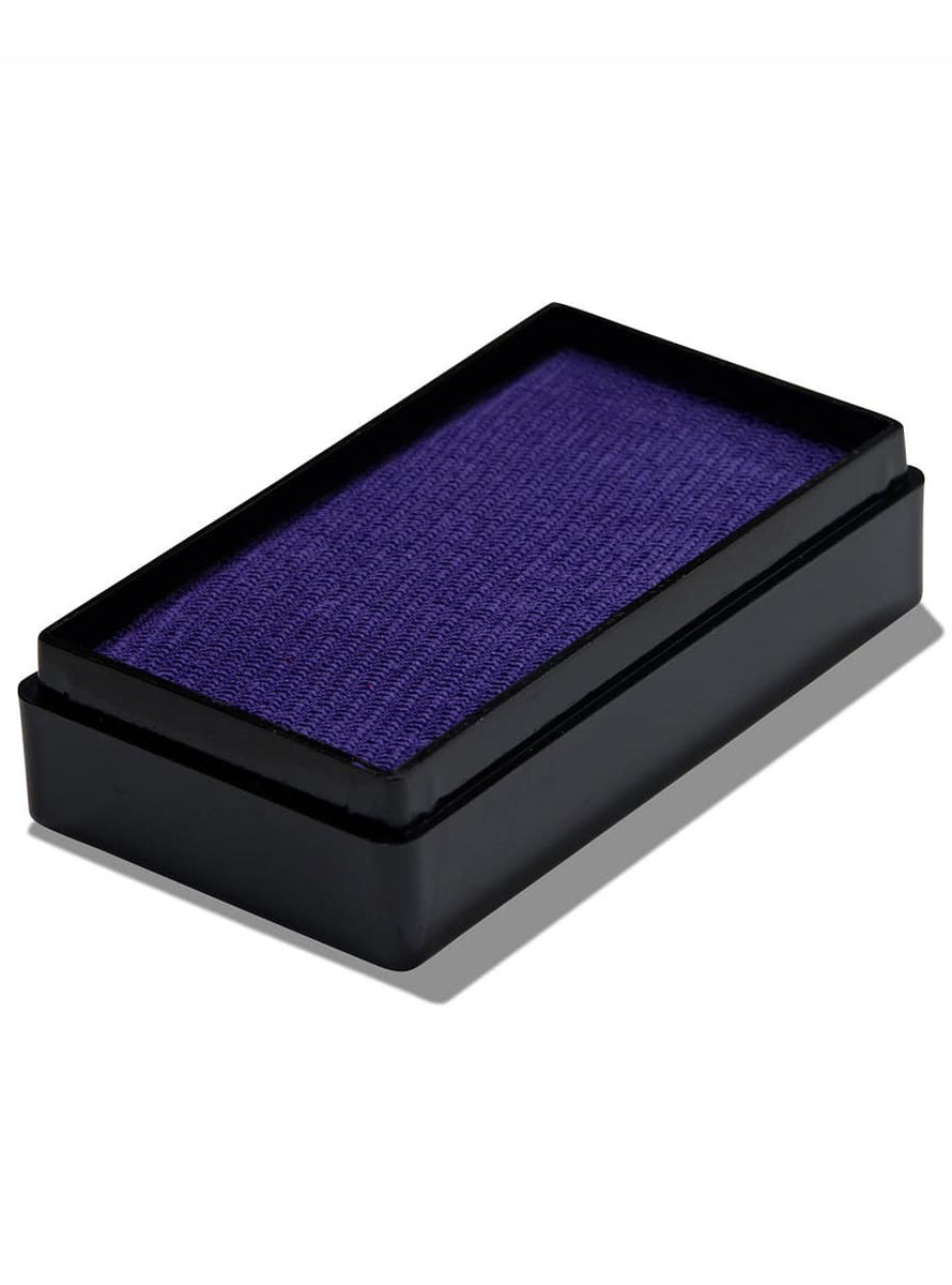 Global 20g Purple Face and Body Cake Makeup - Alternative Image