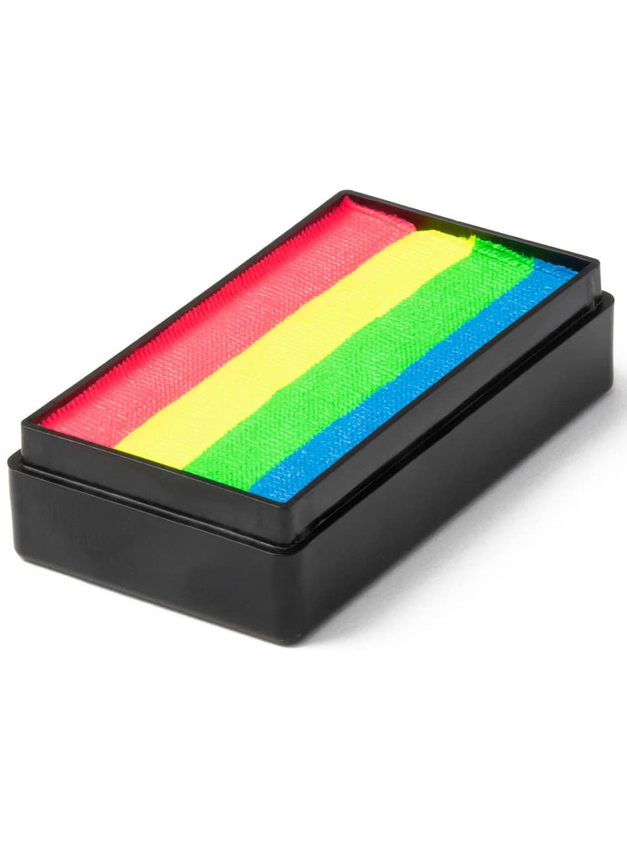 Global 25g UV Rainbow Glow One Stroke Face and Body Cake Makeup - Main Image