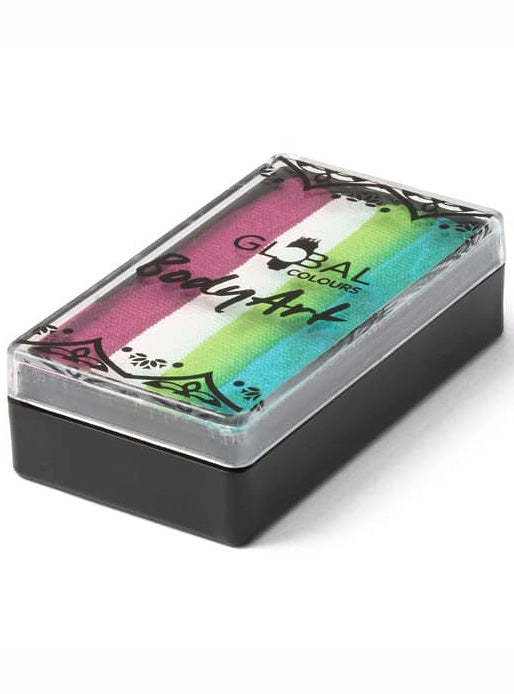 Global 25g Birthday Girl One Stroke Face and Body Cake Makeup - Alternative Image