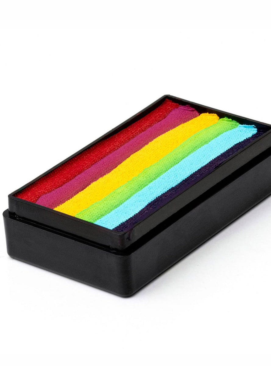 Global 25g Rainbow One Stroke Face and Body Cake Makeup - Main Image