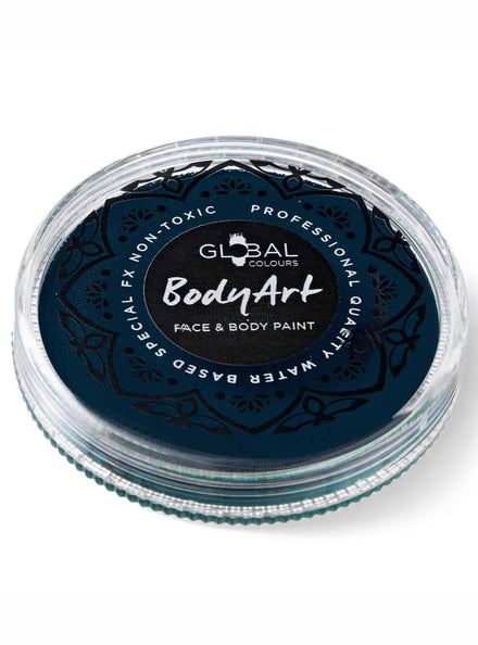 Global 32g Dark Green Face and Body Cake Makeup - Main Image