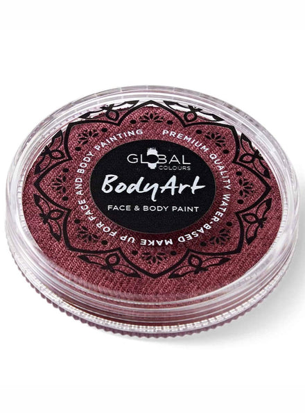Global 32g Pearl Burgundy Face and Body Cake Makeup - Main Image