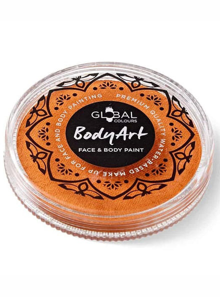 Global 32g Pearl Orange Face and Body Cake Makeup - Main Image