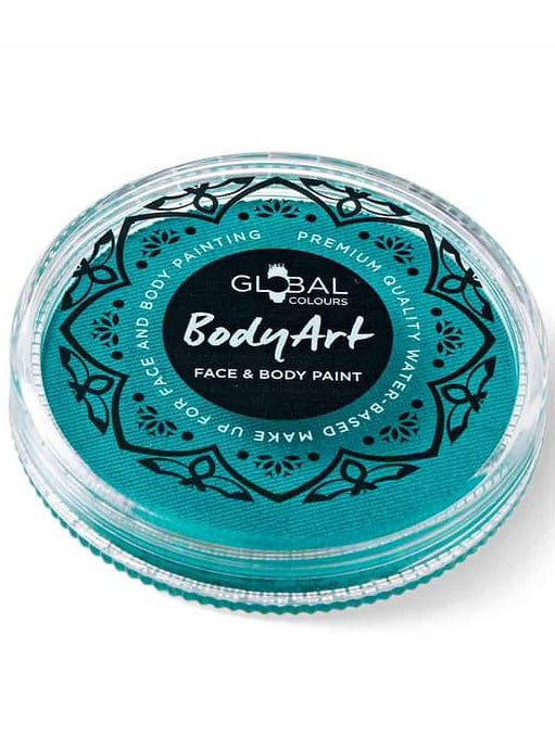 Global 32g Teal Face and Body Cake Makeup - Main Image