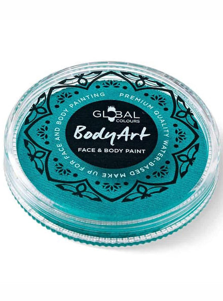 Global 32g Teal Face and Body Cake Makeup - Main Image