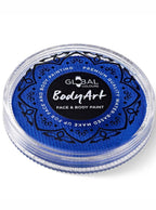 Global 32g Ultra Blue Face and Body Cake Makeup - Main Image