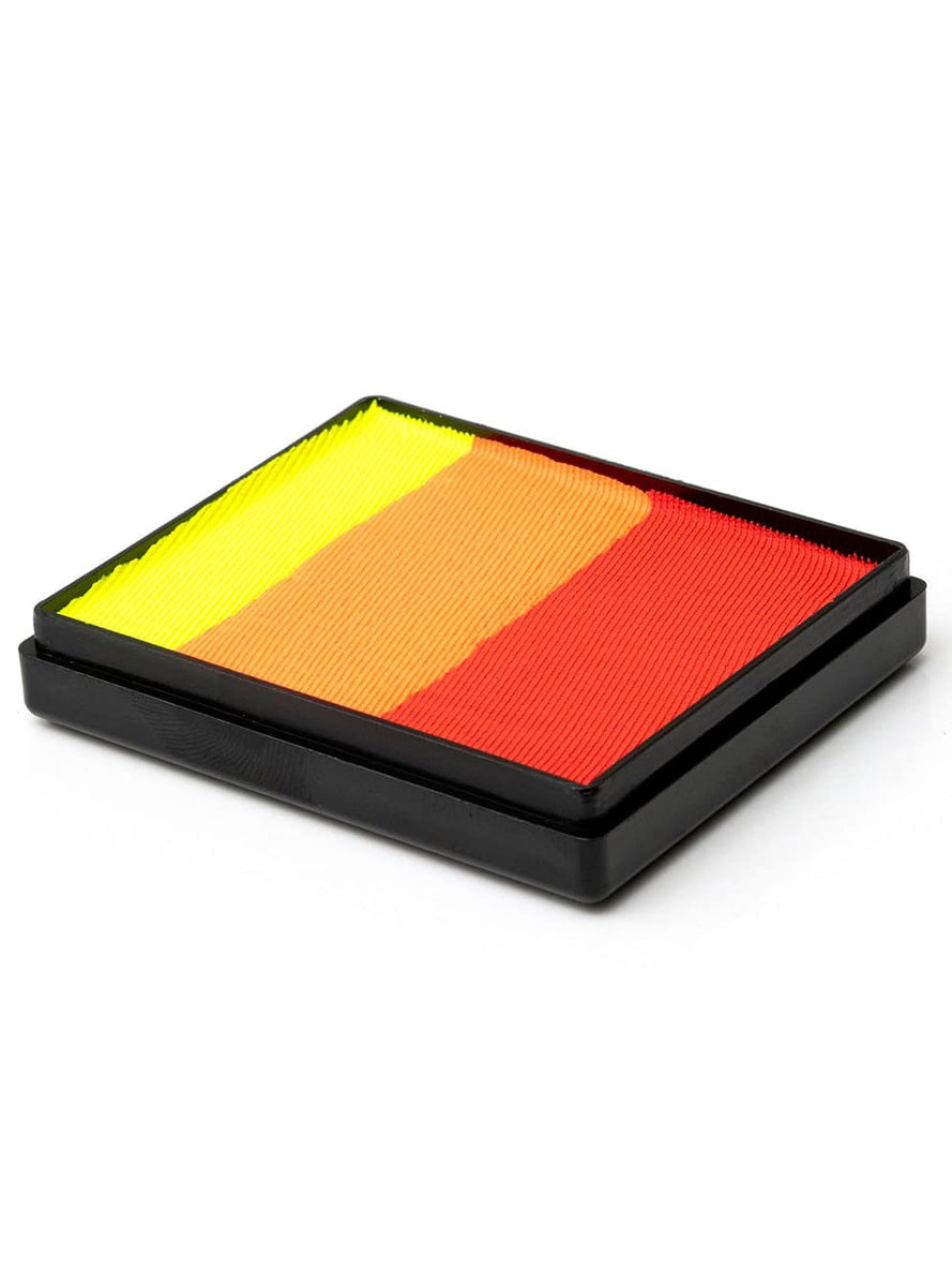 Global Colours 50g Bright Tiger Split Cake Makeup - Main Image