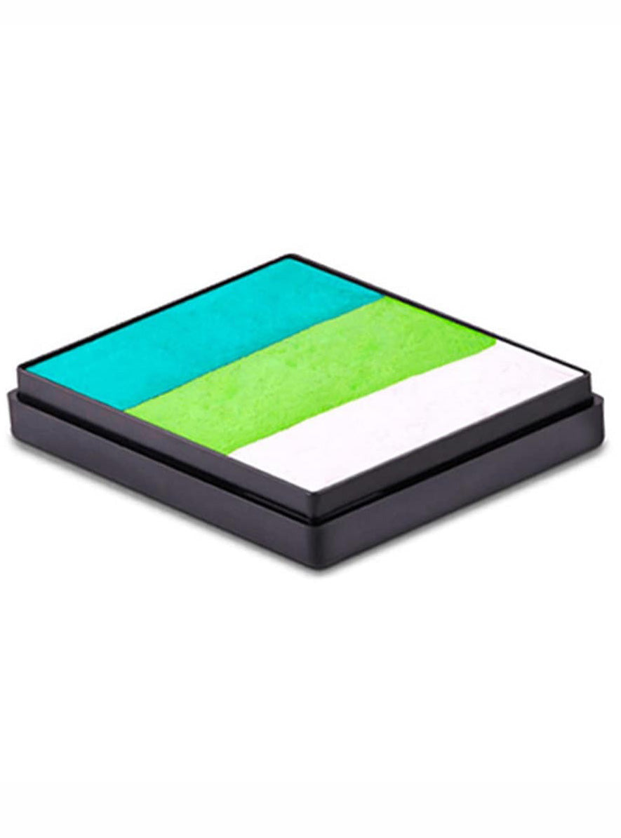 Global Colours 50g Jasmine Greens Split Cake Makeup - Main Image