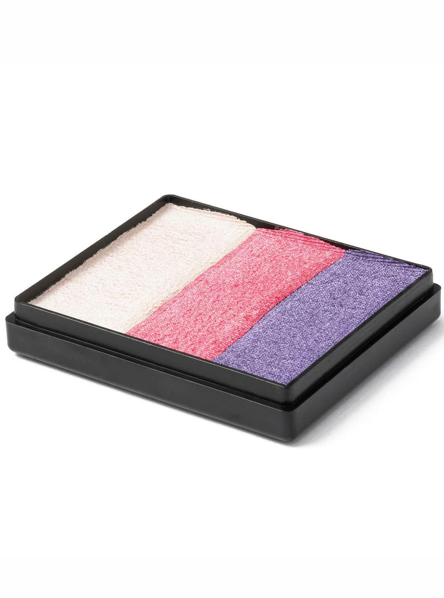 Global Colours 50g Pearly Girl Split Cake Makeup - Main Image