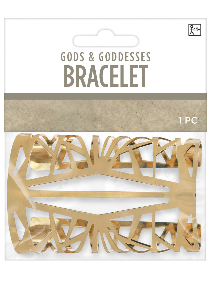 Gold Goddess Wrist Cuff Accessory
