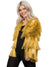 Gold Fringed Womens Festival Costume Jacket - Main Image