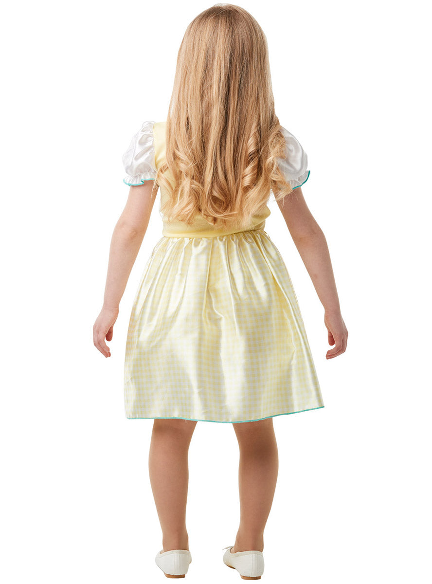 Back image of Goldilocks Classic Girls Book Week Costume