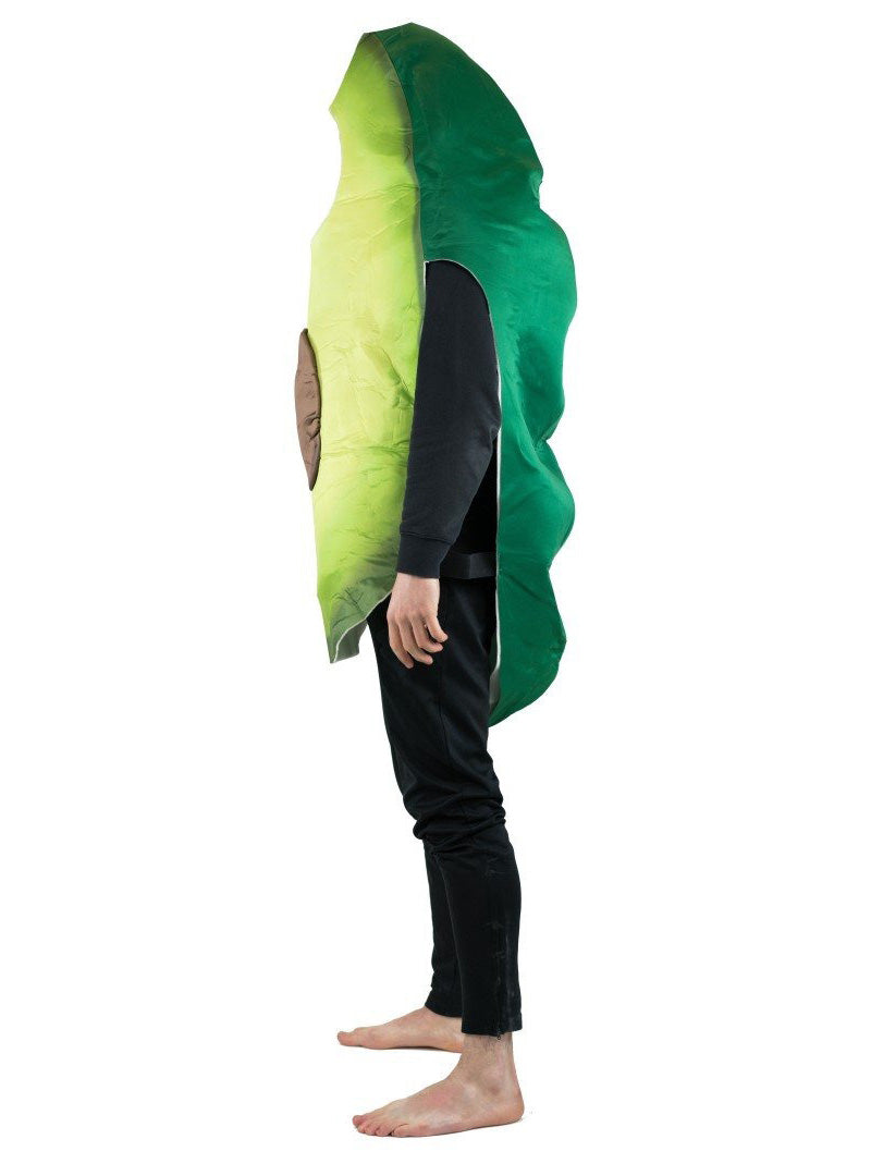 Green Avocado Novelty Adults Costume - Side Image