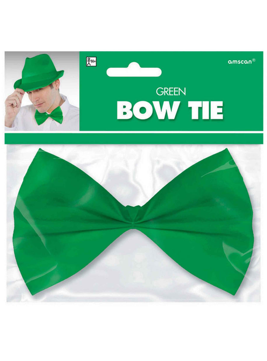 Simple Green Bow Tie Accessory