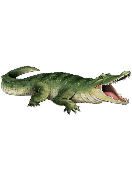 Crocodile Cut Out Decoration - Main Image