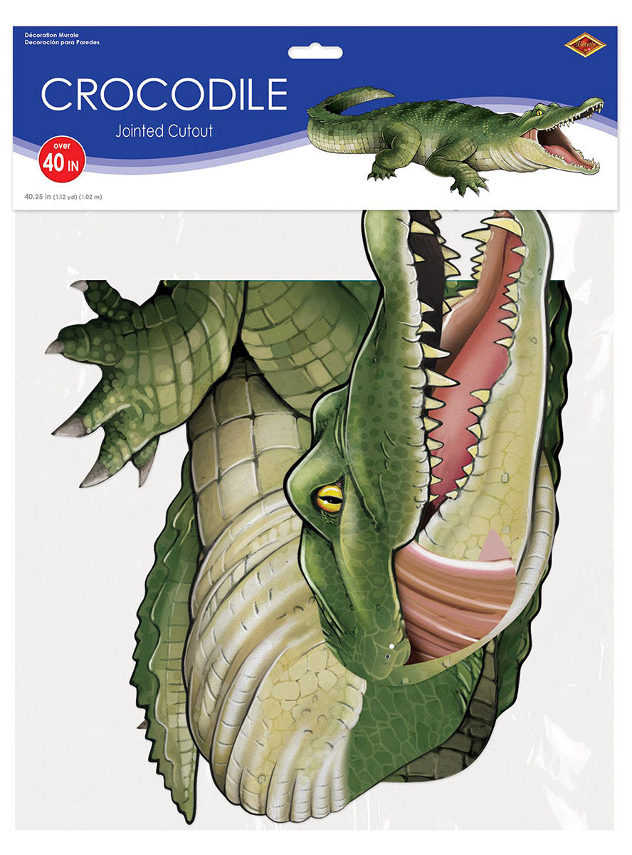 Crocodile Cut Out Decoration - Packaging Image
