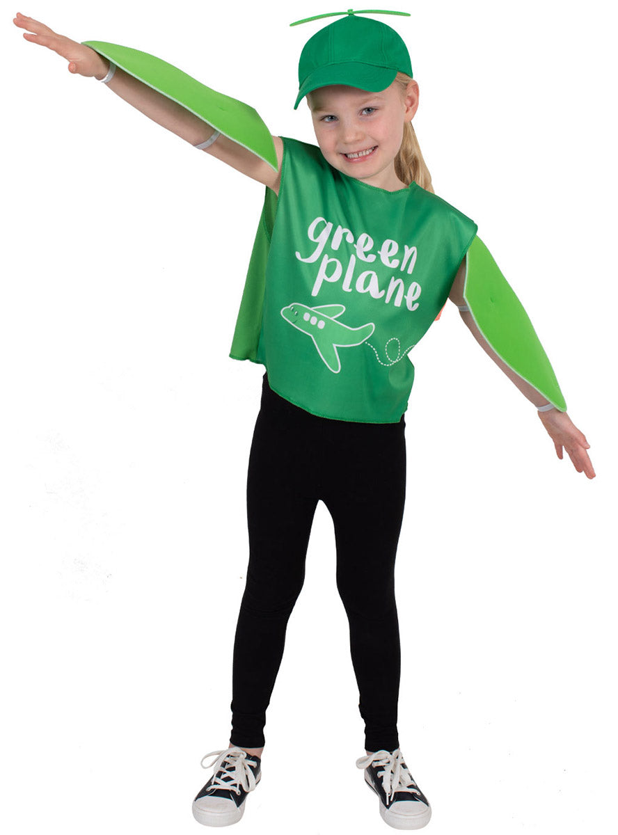 Main image of Green Planes Toddler Girls Emma Memma Costume
