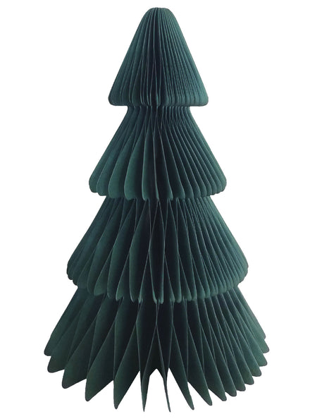 Green Christmas Tree Honeycomb Decoration 20cm  Main Image
