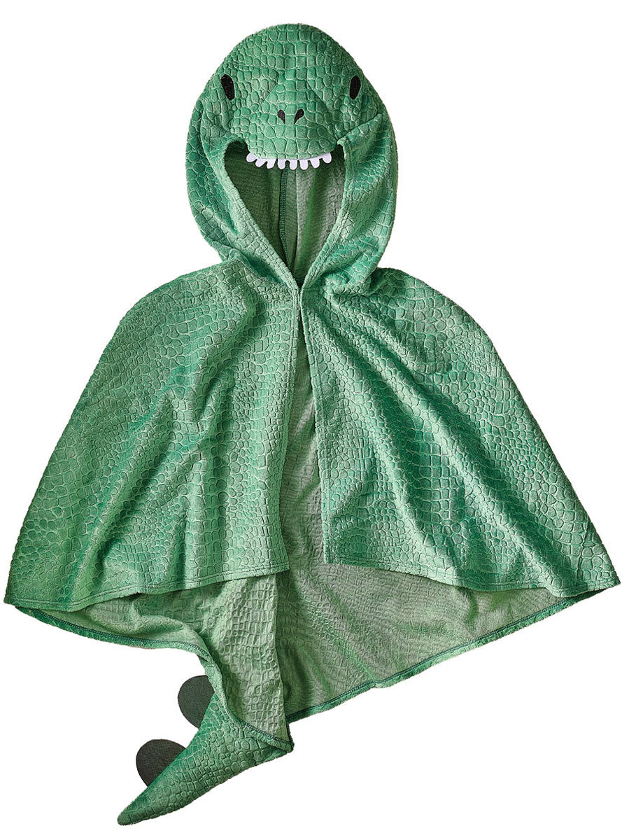 Kids Deluxe Green Dragon Costume Cape Alternative Image 1