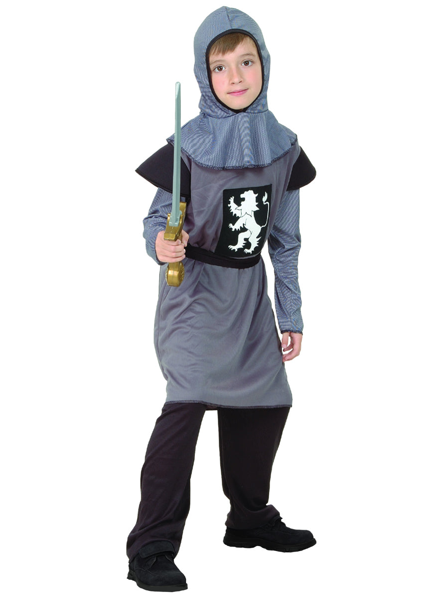 Medieval Knight Boys Costume - Main Image