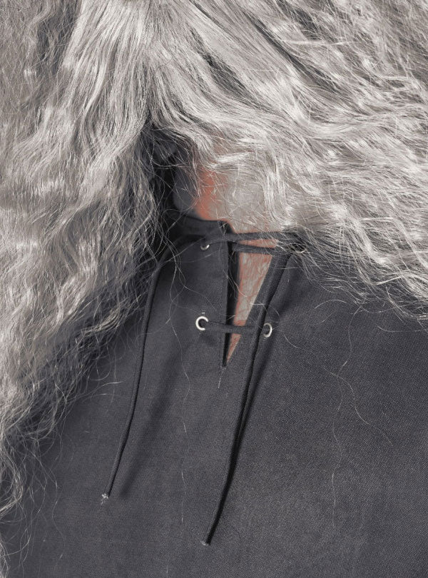 Plus Size Mens Deluxe Grey Wizard Gandalf Lord Of The Rings Costume Close Image 2