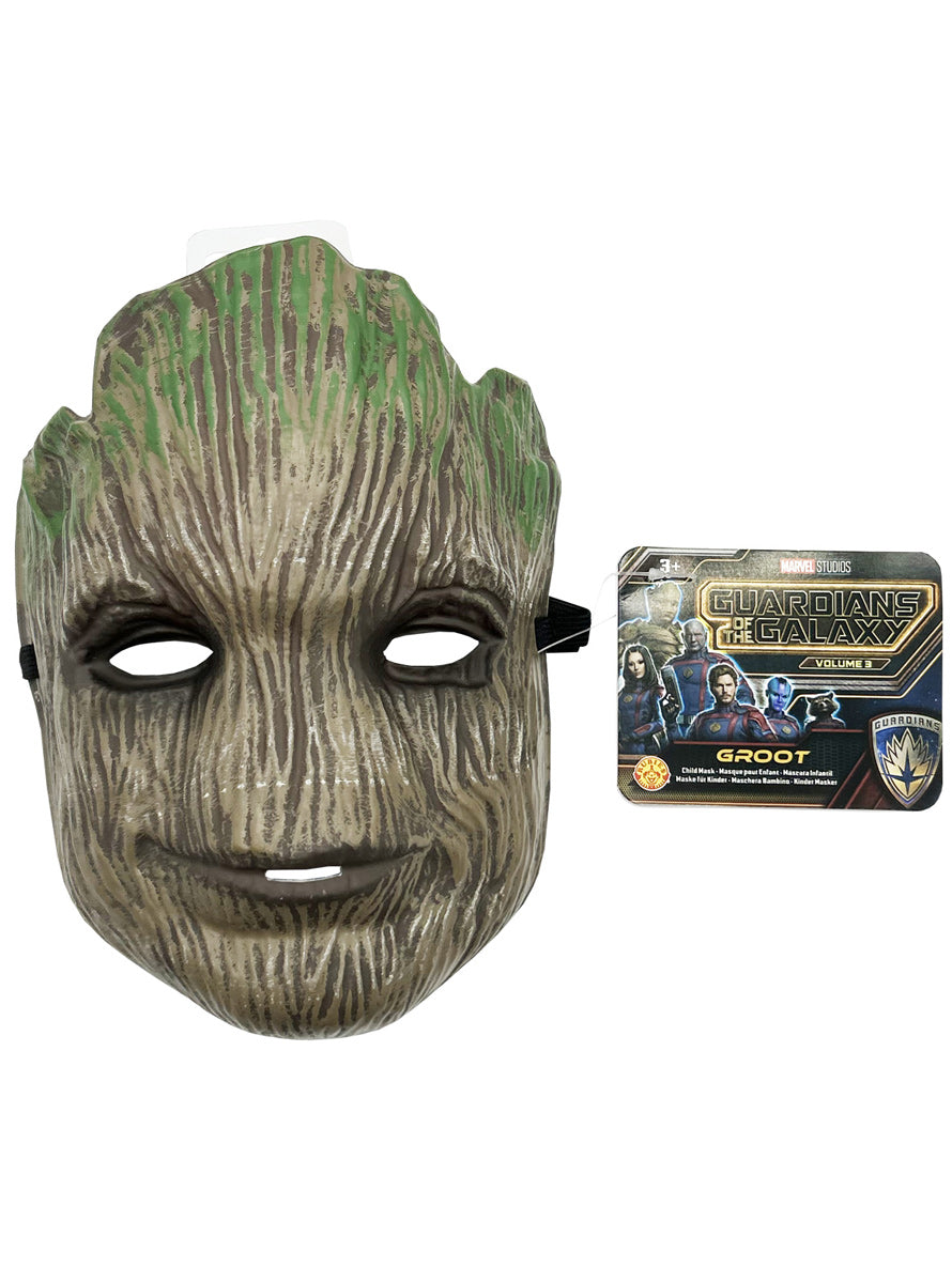 Boys Groot Guardians Of The Galaxy Superhero Costume Mask - Packaging Image
