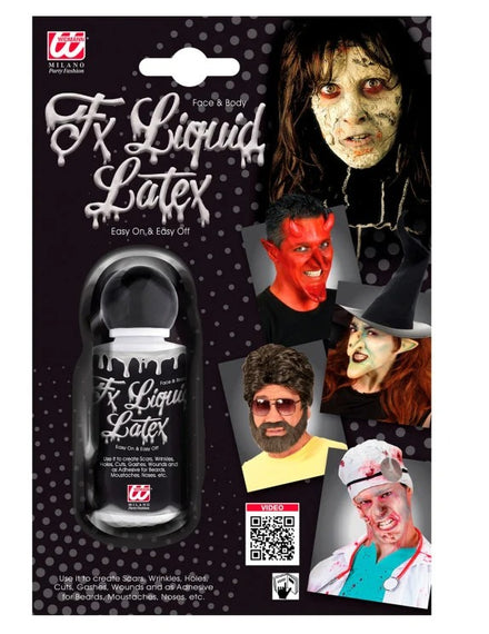 Liquid Latex Halloween Makeup - Main Image