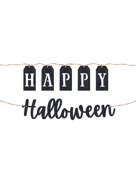 182cm Happy Halloween Banner Decoration - Main Image