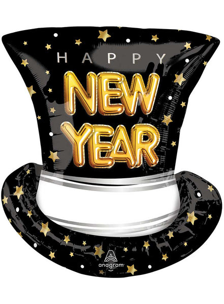 Hat Shaped 60cm Supershape Happy New Year Foil Balloon