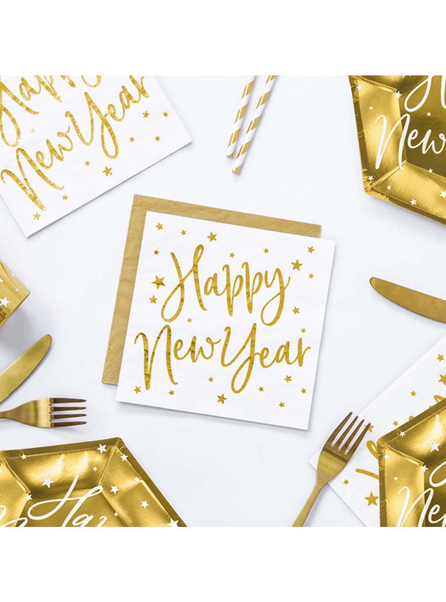 Happy New Year Napkins - Lifestyle Image