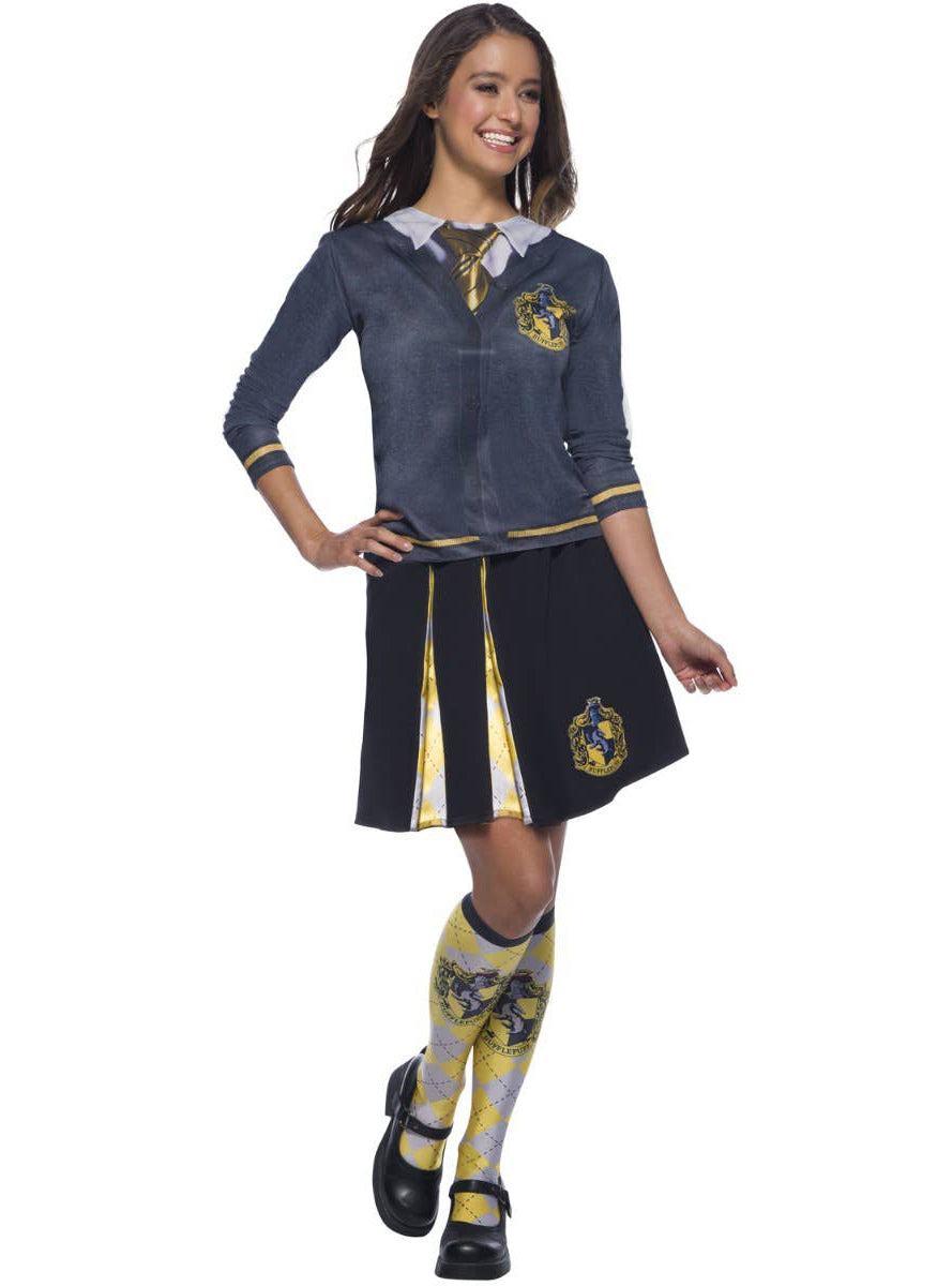Hufflepuff Womens Harry Potter Costume Top - Main Image