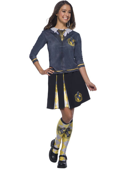 Hufflepuff Womens Harry Potter Costume Top - Main Image