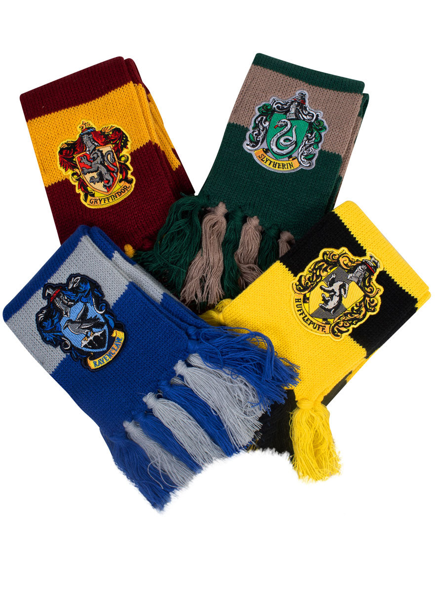 Harry Potter Unisex Officially Licensed Gryffindor Rubies Scarf - All House Colours Image