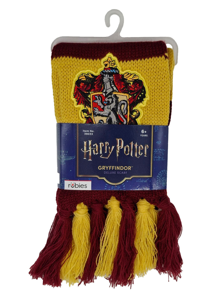 Harry Potter Unisex Officially Licensed Gryffindor Rubies Scarf - Pack Image
