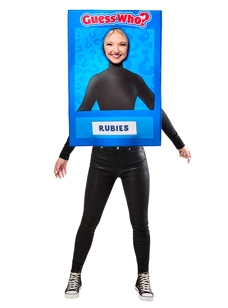 Hasbro Guess Who Adults Tabbard Board Game Costume - Main Image