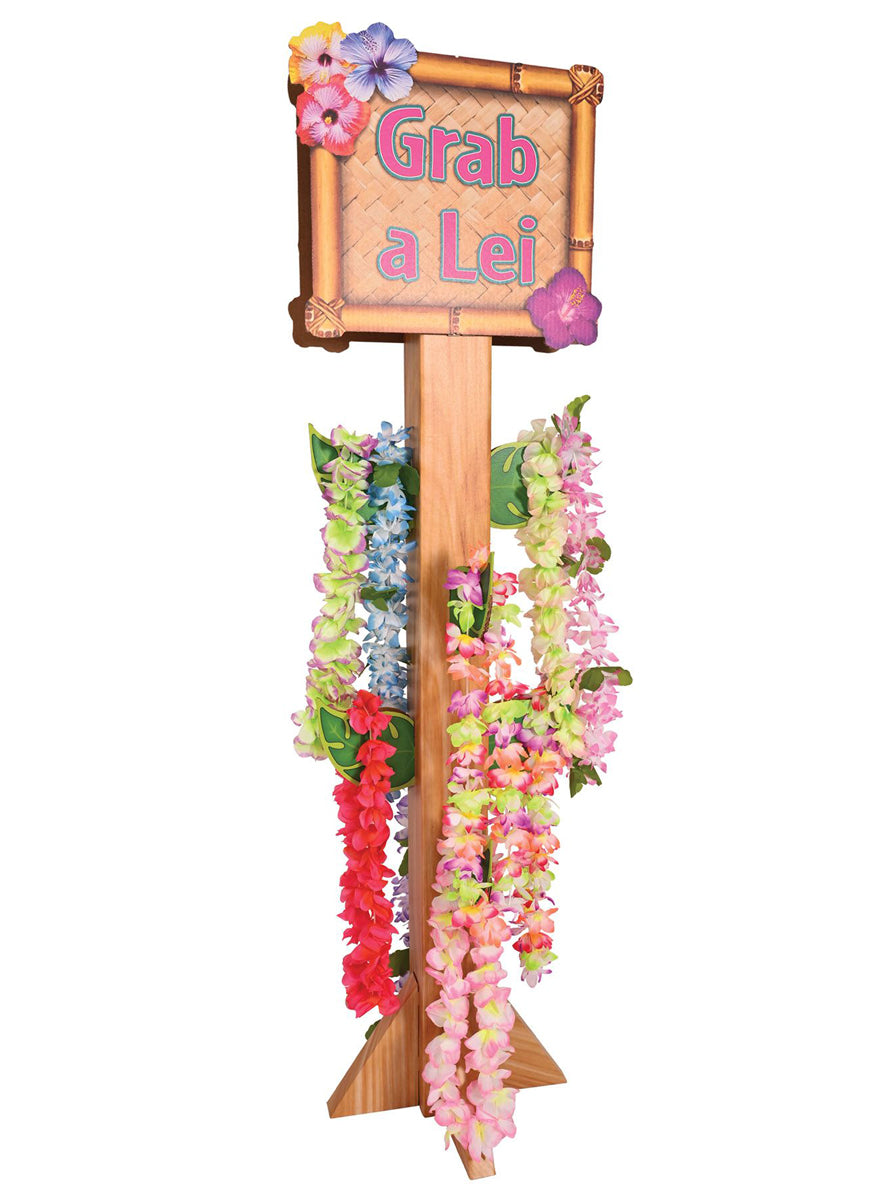 Hawaiian Party 153cm Grab a Lei Station Prop - Alternative Image 2