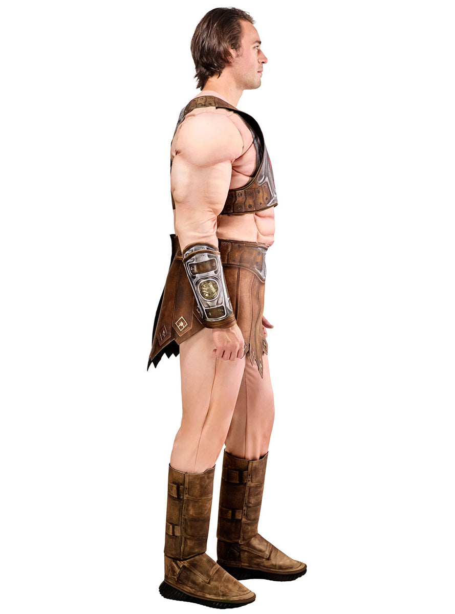 He Man Deluxe Mens Muscle Chest Costume - Side Image 1