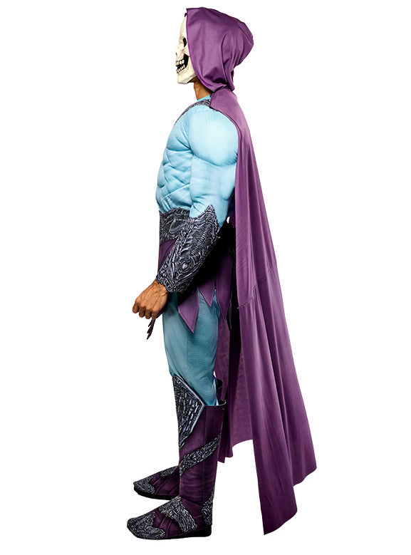 He Man Deluxe Mens Skeletor Muscle Chest Costume - Side Image 2