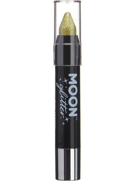 Holograpic Gold Moon Glitter Crayon - Main Image