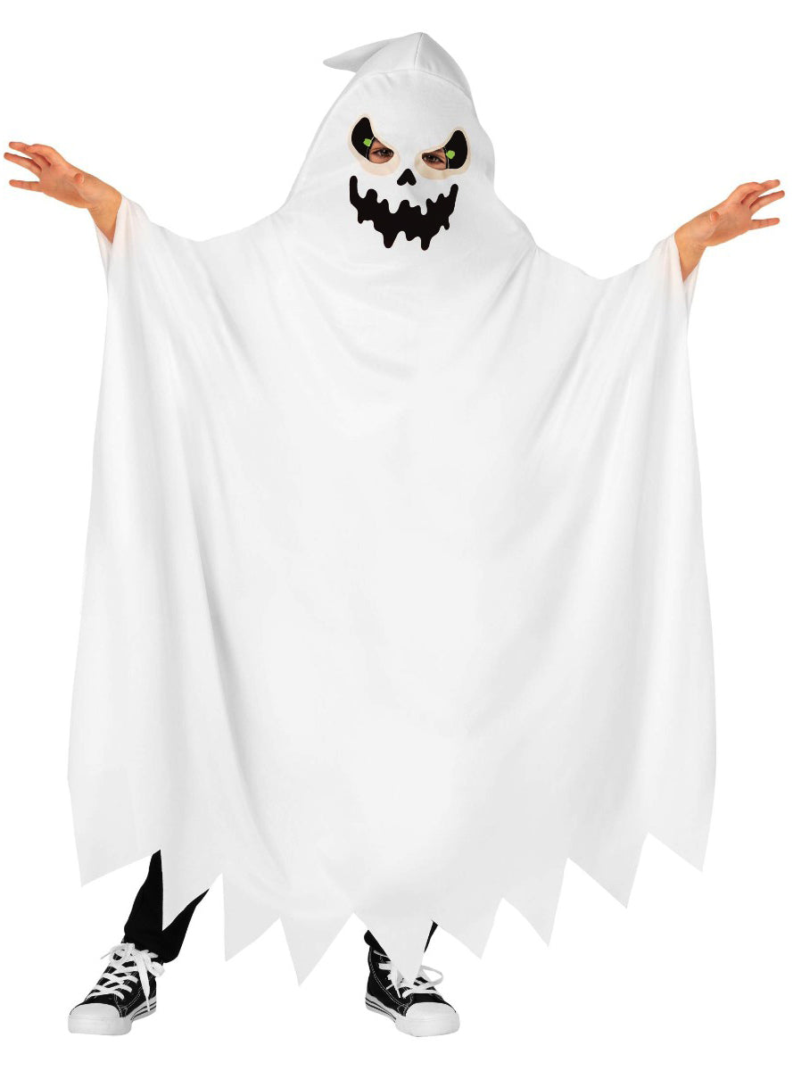 Hooded Boys Halloween Ghost Costume - Alternate Image 3