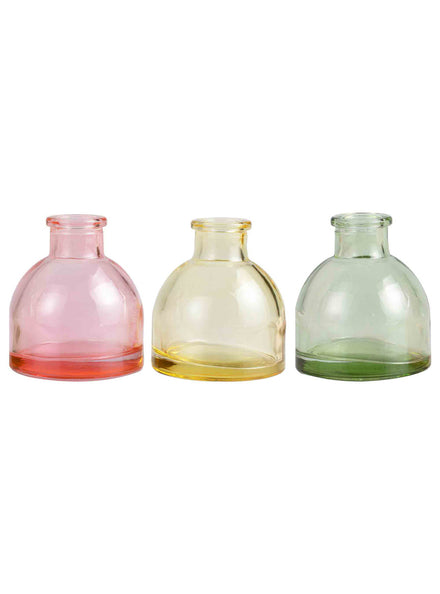 Hop Hop Hooray 3 Pack 6cm Tall Glass Bud Vases – Main Image