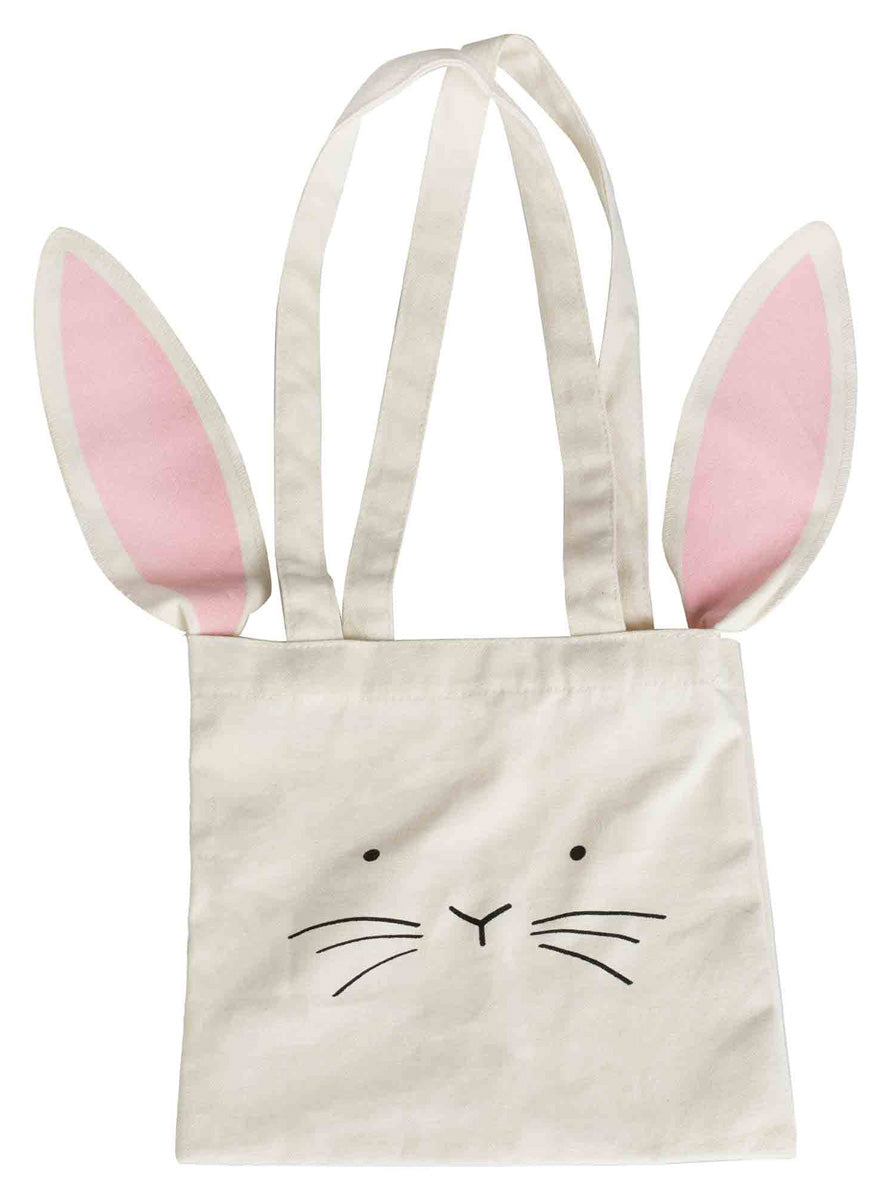Hop Hop Hooray Easter Bunny Canvas Tote Bag – Lifestyle Image 2