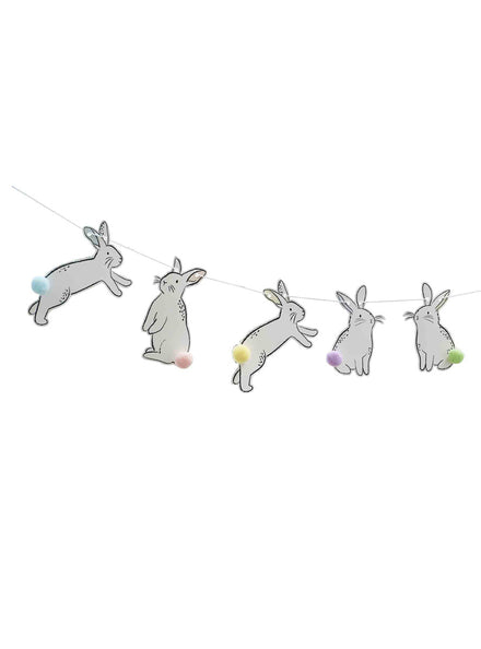 Hop Hop Hooray Easter Bunny Bunting Decoration – Main Image